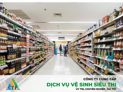 Dịch vụ Vệ sinh Siêu thị