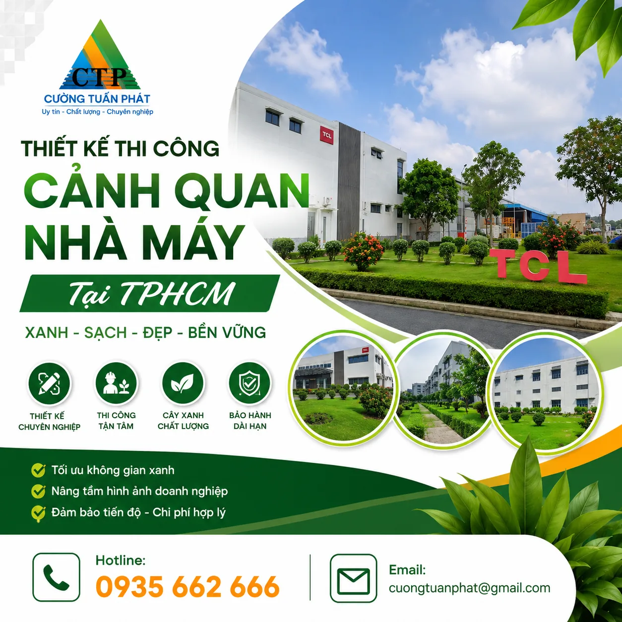 Thi Công Trọn Gói Cảnh Quan TPHCM