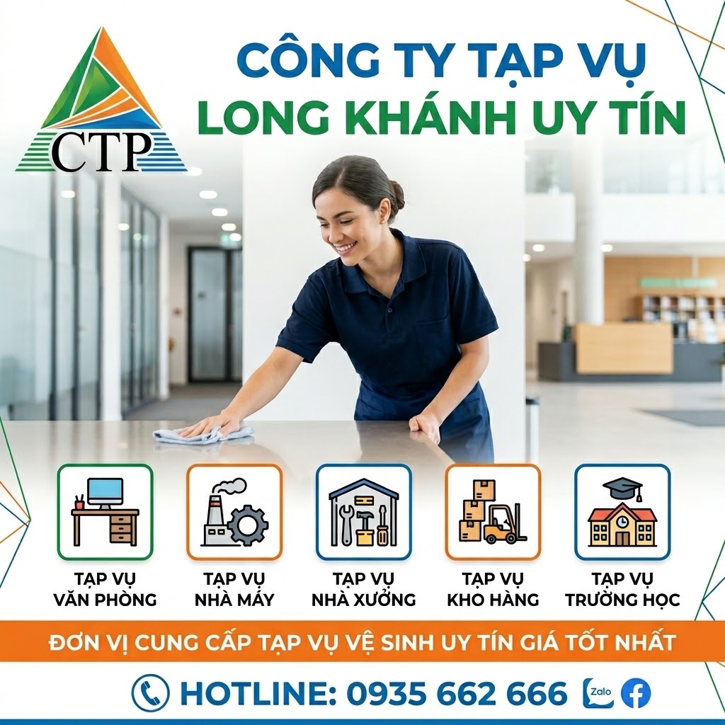 Công Ty Vệ Sinh Long Khánh Chuyên Nghiệp