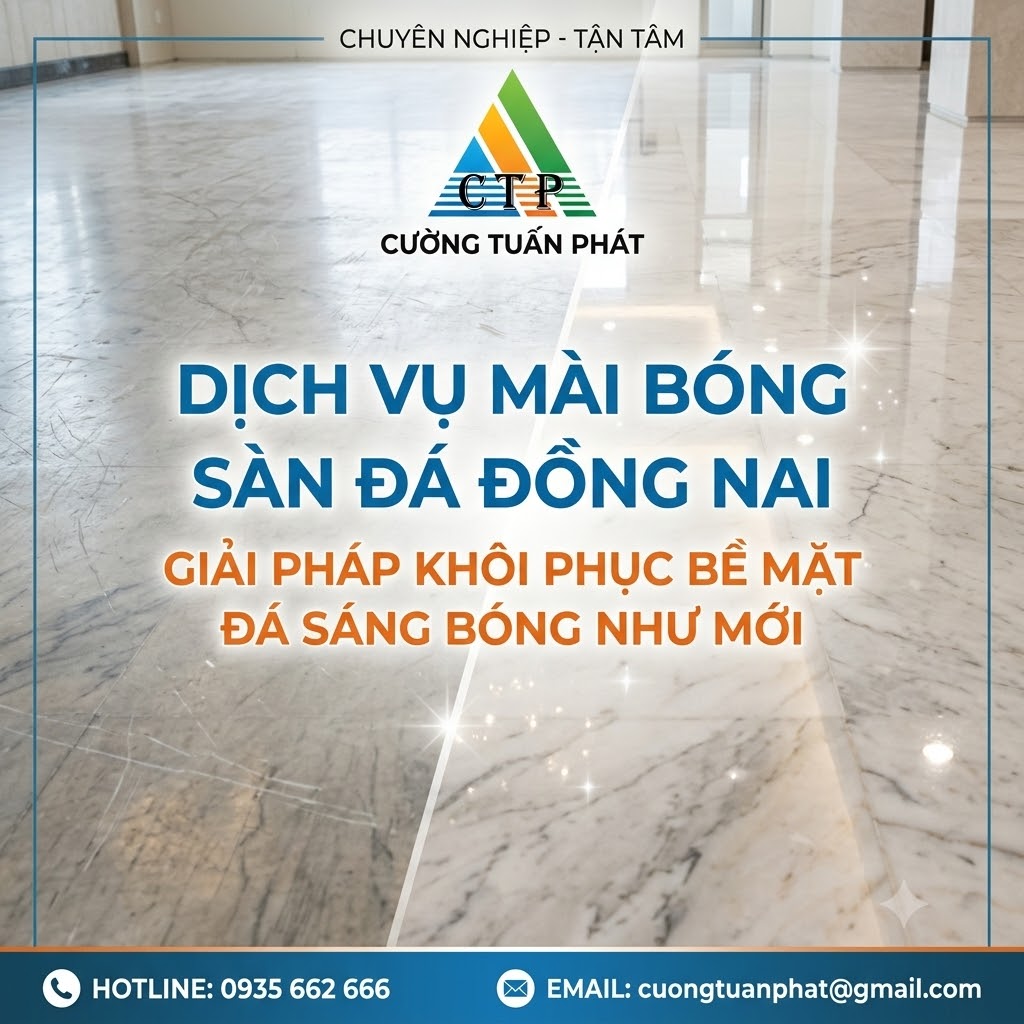 Stone Floor Polishing Services in Dong Nai