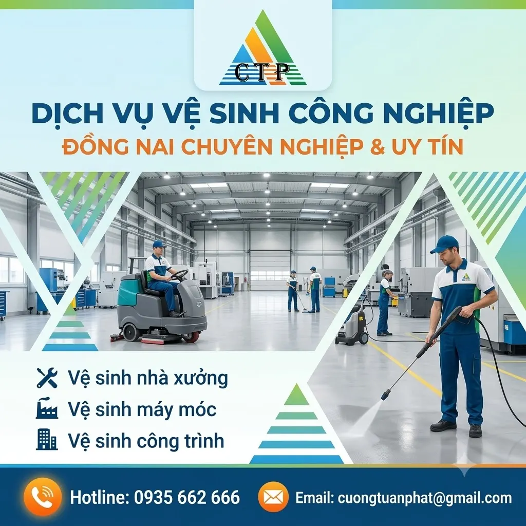 Professional Industrial Cleaning Services in Dong Nai