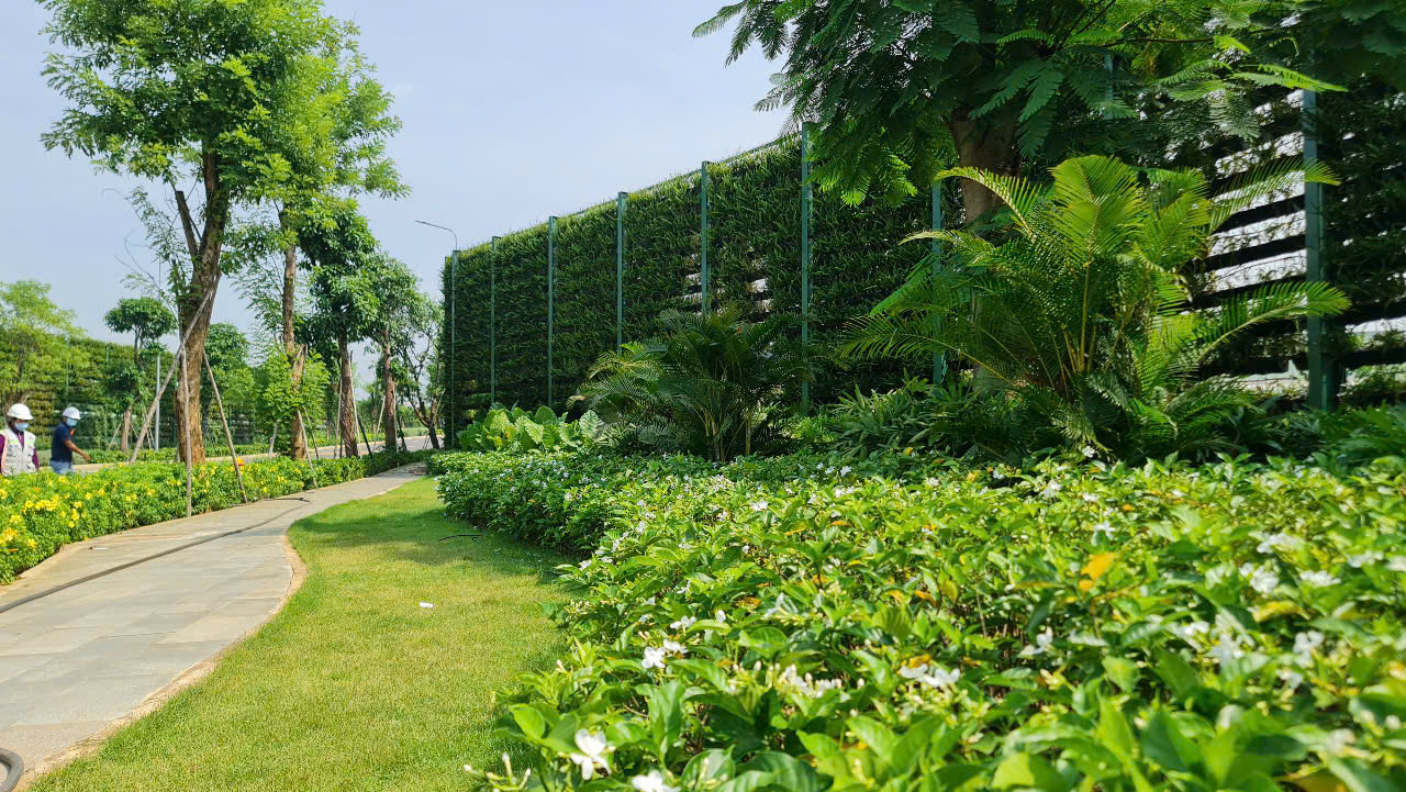 Dịch vụ Thi công cảnh quan nhà máy trọn gói